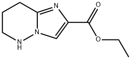 ethyl
5H,6H,7H,8H-imidazo[1,2-b]pyridazine-2-carboxyl
ate Structure