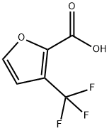 2-Furancarboxylic acid, 3-(trifluoromethyl)- Structure