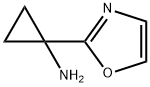 1-Oxazol-2-yl-cyclopropylamine Structure