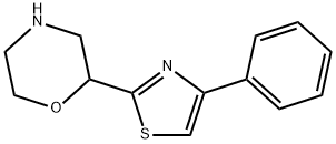 2-(4-Phenyl-1,3-thiazol-2-yl)morpholine Structure