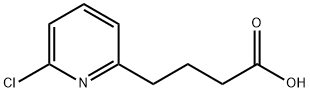 4-(6-chloropyridin-2-yl)butanoic acid Structure