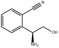 2-((1S)-1-AMINO-2-HYDROXYETHYL)BENZENECARBONITRILE Structure