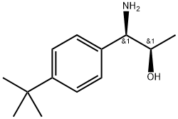 (1R,2R)-1-AMINO-1-[4-(TERT-BUTYL)PHENYL]PROPAN-2-OL 구조식 이미지