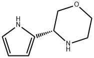 Morpholine,3-(1H-pyrrol-2-yl)-,(3R)- 구조식 이미지
