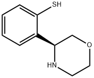 Benzenethiol, 2-(3S)-3-morpholinyl- 구조식 이미지