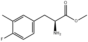 L-Phenylalanine, 4-fluoro-3-methyl-, methyl ester Structure