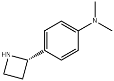 Benzenamine, 4-(2S)-2-azetidinyl-N,N-dimethyl- Structure