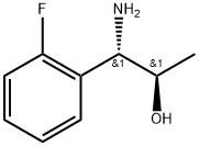 (1S,2R)-1-AMINO-1-(2-FLUOROPHENYL)PROPAN-2-OL Structure