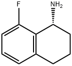 1-Naphthalenamine, 8-fluoro-1,2,3,4-tetrahydro-, (1R)- Structure