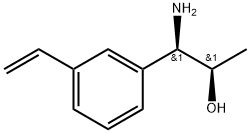 (1R,2R)-1-AMINO-1-(3-VINYLPHENYL)PROPAN-2-OL Structure