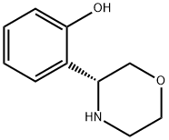 Phenol, 2-(3R)-3-morpholinyl- 구조식 이미지