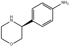 Benzenamine, 4-(3S)-3-morpholinyl- Structure