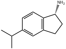 (R)-5-isopropyl-2,3-dihydro-1H-inden-1-amine Structure