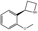 Azetidine, 2-(2-methoxyphenyl)-, (2R)- Structure