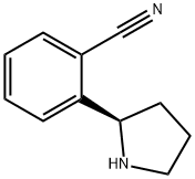 2-((2R)PYRROLIDIN-2-YL)BENZENECARBONITRILE Structure