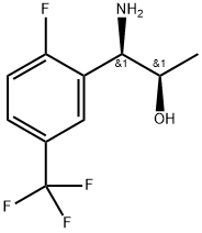 (1R,2R)-1-AMINO-1-[2-FLUORO-5-(TRIFLUOROMETHYL)PHENYL]PROPAN-2-OL Structure