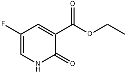 3-Pyridinecarboxylic acid, 5-fluoro-1,2-dihydro-2-oxo-, ethyl ester Structure