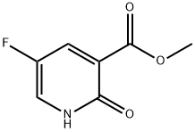 3-Pyridinecarboxylic acid, 5-fluoro-1,2-dihydro-2-oxo-, methyl ester 구조식 이미지