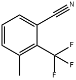 Benzonitrile, 3-methyl-2-(trifluoromethyl)- 구조식 이미지