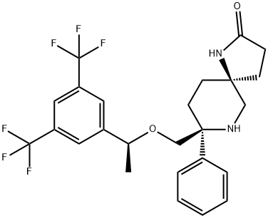 Rolapitant (1S,2S,3S)-Isomer 구조식 이미지