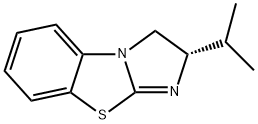 Imidazo[2,1-b]benzothiazole, 2,3-dihydro-2-(1-methylethyl)-, (2S)- 구조식 이미지