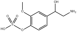 DL-Normetanephrine Sulfate Structure