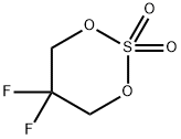 1,3,2-Dioxathiane, 5,5-difluoro-, 2,2-dioxide Structure