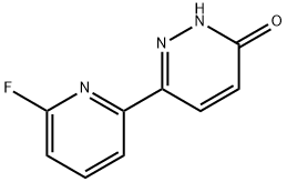 3-Hydroxy-6-(6-fluoropyridyl-2-yl)pyridazine Structure