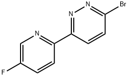 3-Bromo-6-(5-fluoropyridyl-2-yl)pyridazine 구조식 이미지