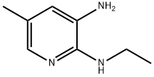 2,3-Pyridinediamine, N2-ethyl-5-methyl- 구조식 이미지