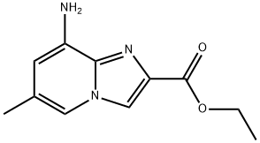 ethyl 8-amino-6-methylimidazo[1,2-a]pyridine-2-carboxylate Structure