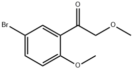 1-(5-Bromo-2-methoxyphenyl)-2-methoxyethan-1-one Structure