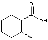 Cyclohexanecarboxylic acid, 2-methyl-, (1S,2R)- Structure