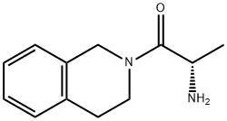 (2S)-2-amino-1-(1,2,3,4-tetrahydroisoquinolin-2-yl) propan-1-one Structure