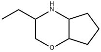 Cyclopent[b]-1,4-oxazine, 3-ethyloctahydro- 구조식 이미지