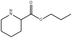 2-Piperidinecarboxylic acid, propyl ester Structure