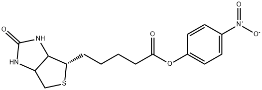 1H-Thieno[3,4-d]imidazole-4-pentanoic acid, hexahydro-2-oxo-, 4-nitrophenyl ester, (4S)- Structure