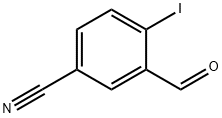 3-formyl-4-iodobenzonitrile Structure