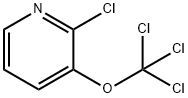 Pyridine, 2-chloro-3-(trichloromethoxy)- 구조식 이미지