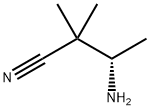 (3s)-3-Amino-2,2-dimethylbutanenitrile 구조식 이미지
