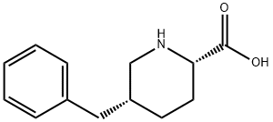 (2S,5R)-5-Benzyl-piperidine-2-carboxylicacid Structure