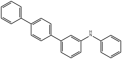 [1,1':4',1''-Terphenyl]-3-amine, N-phenyl- Structure