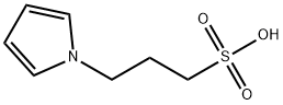 1H-Pyrrole-1-propanesulfonic acid 구조식 이미지