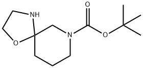 1-Oxa-4,7-diazaspiro[4.5]decane-7-carboxylic acid, 1,1-dimethylethyl ester Structure