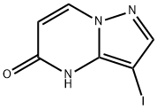 3-Iodopyrazolo[1,5-a]pyrimidin-5(4H)-one 구조식 이미지