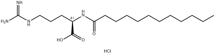 Lauroyl d-arginate hydrochloride Structure