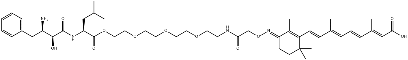 PROTAC CRABP-II Degrader-3 구조식 이미지