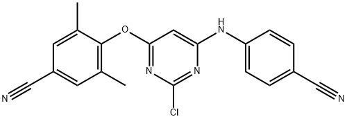 Etravirine Impurity 2 구조식 이미지