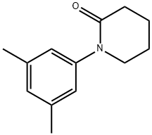 2-Piperidinone, 1-(3,5-dimethylphenyl)- Structure