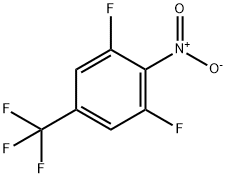 Benzene, 1,3-difluoro-2-nitro-5-(trifluoromethyl)- Structure